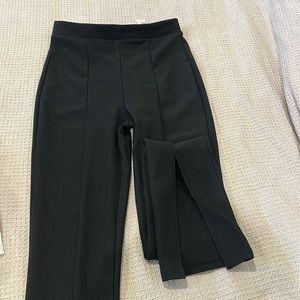 Black high rise leggings